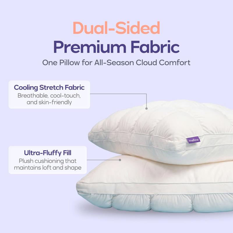 Fluffy Plush Bed Pillow