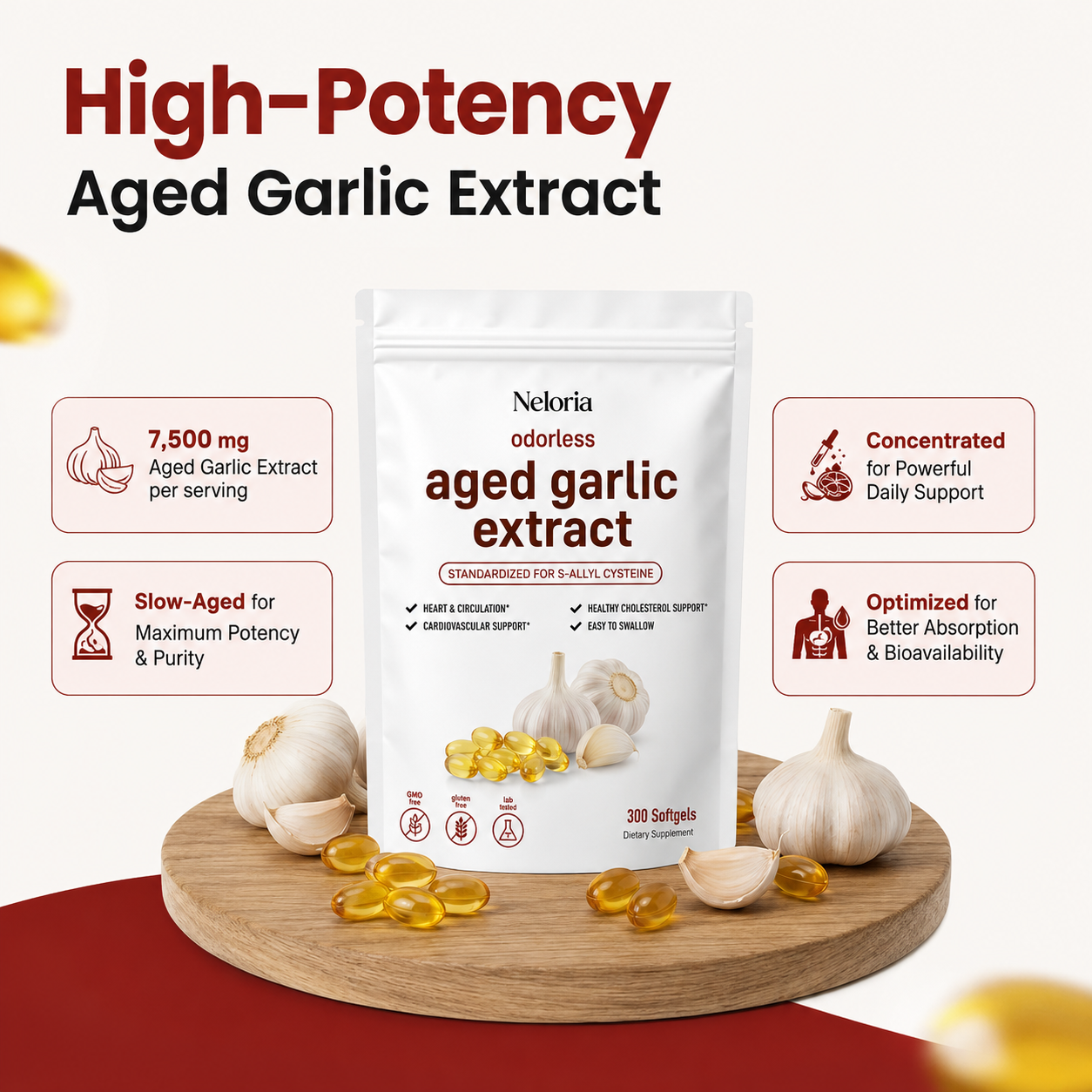 Odorless Aged Garlic Extract